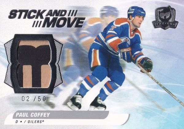 stick karta PAUL COFFEY 20-21 UD The CUP Stick and Move /50